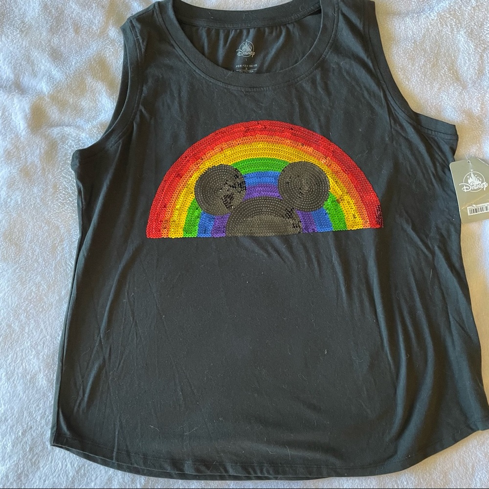 Disney Pride tank top women’s size large